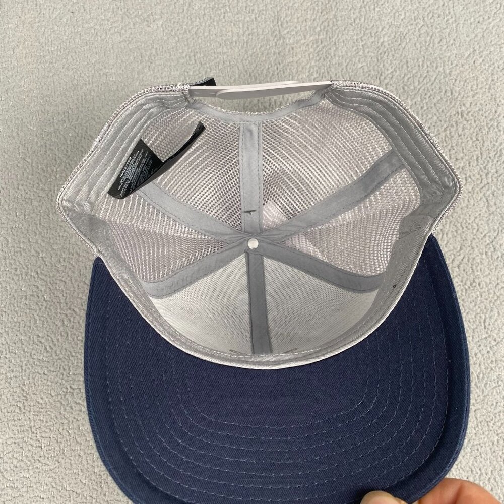 Hurley Sportswear Trucker SnapBack Hat Cap Blue Adult,Adjustable,One Size - Picture 7 of 8